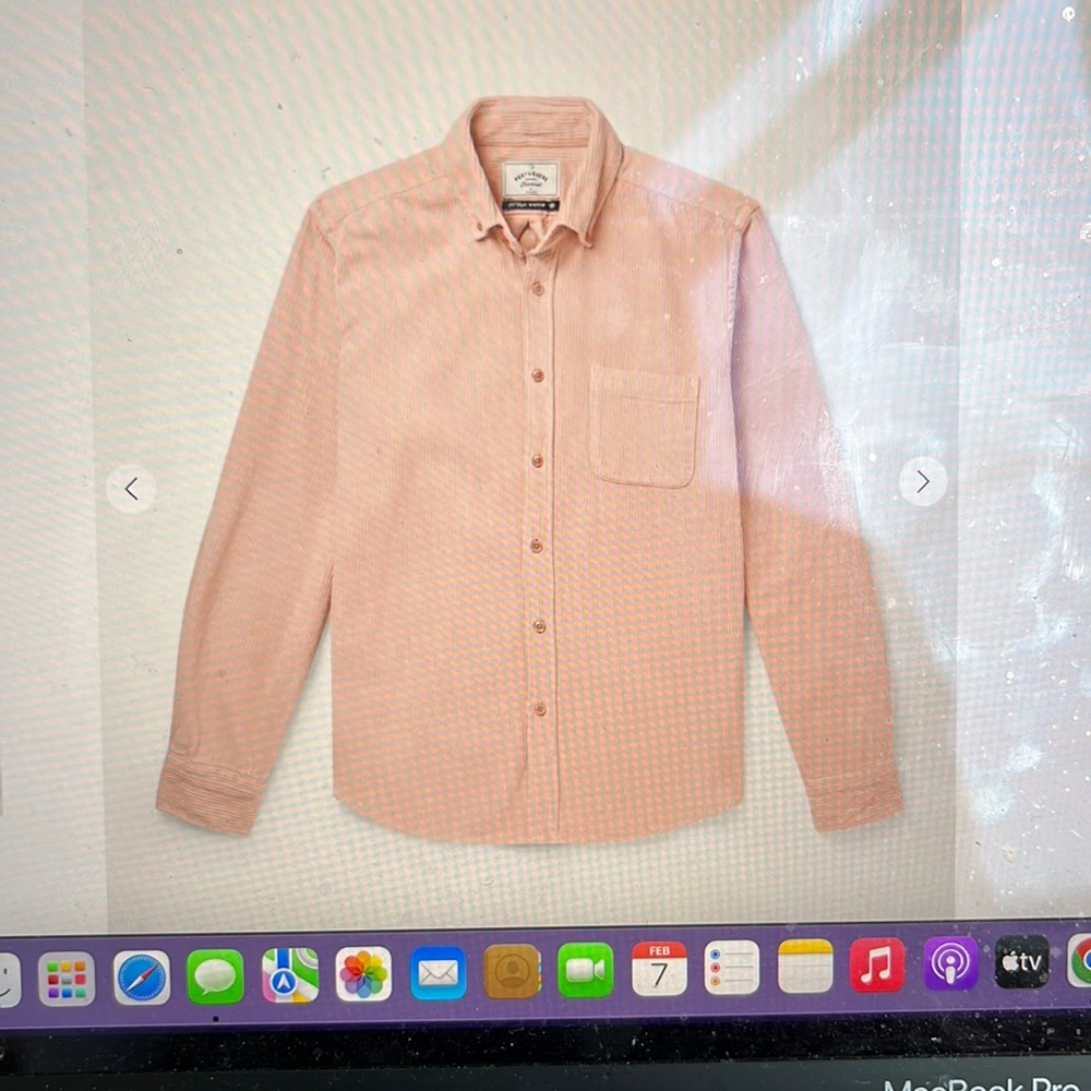 Portuguese Flannel Lobo Cotton-Corduroy Shirt.